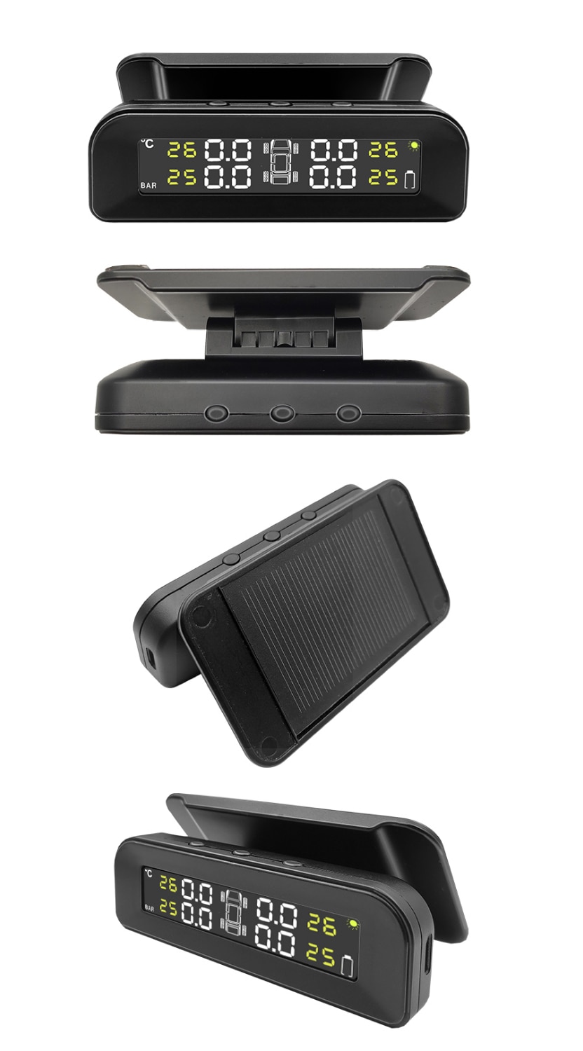 Solar Car Tire Pressure Alarm Solar Car Tire Pressure Alarm